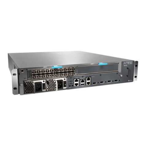 Juniper M-Series User manual
