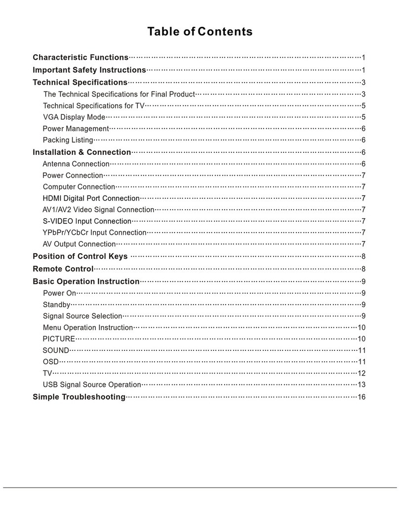 Haier LCD TV User manual Haier LCD TV User manual