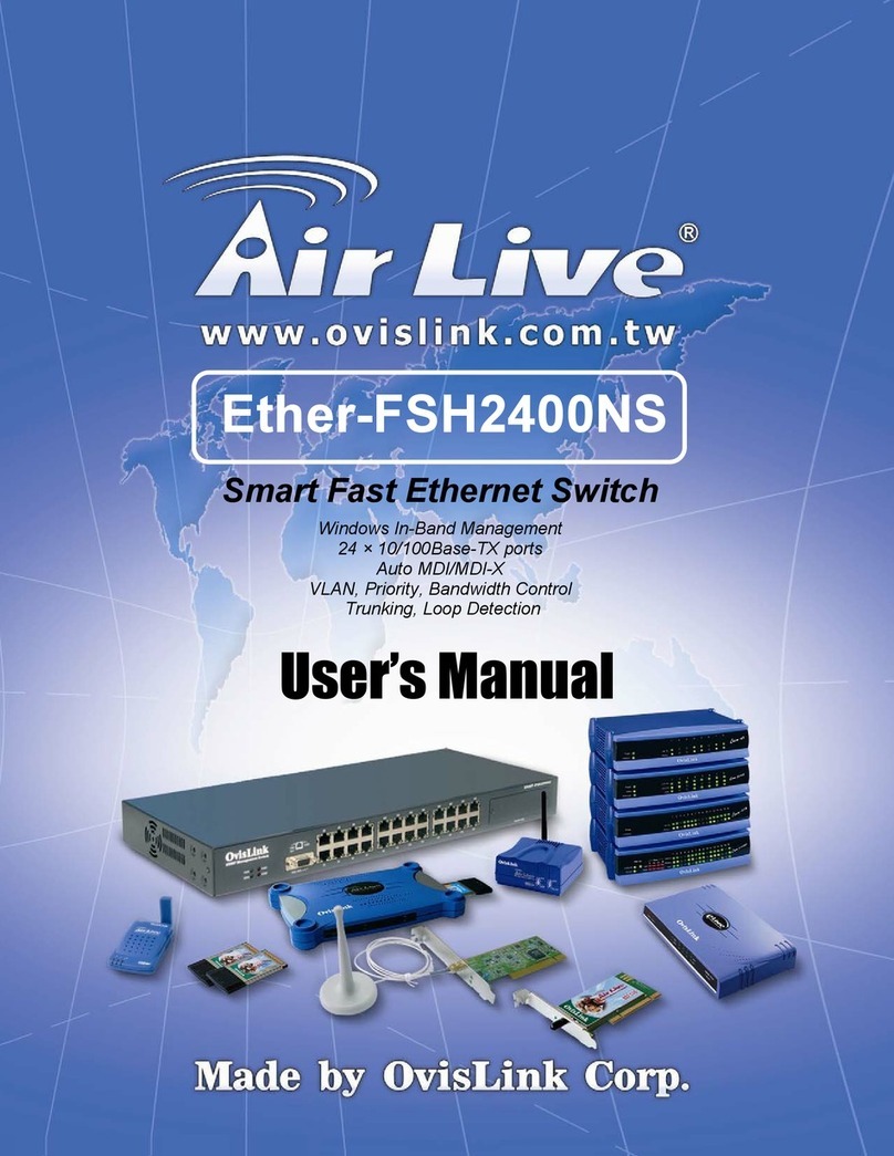 Ovislink AirLive Ether-FSH2400NS user manual