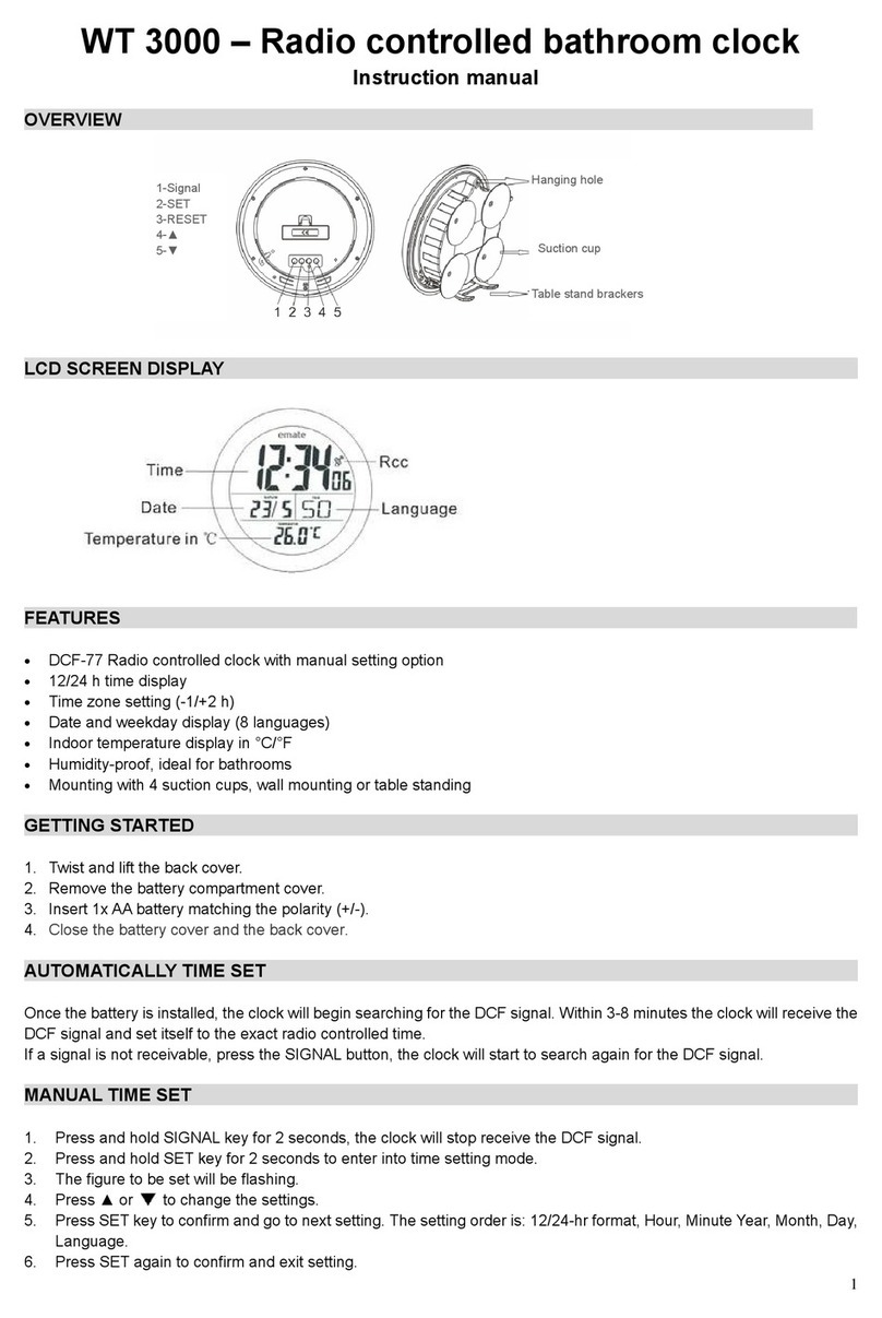 Technoline WT 300 instruction manual