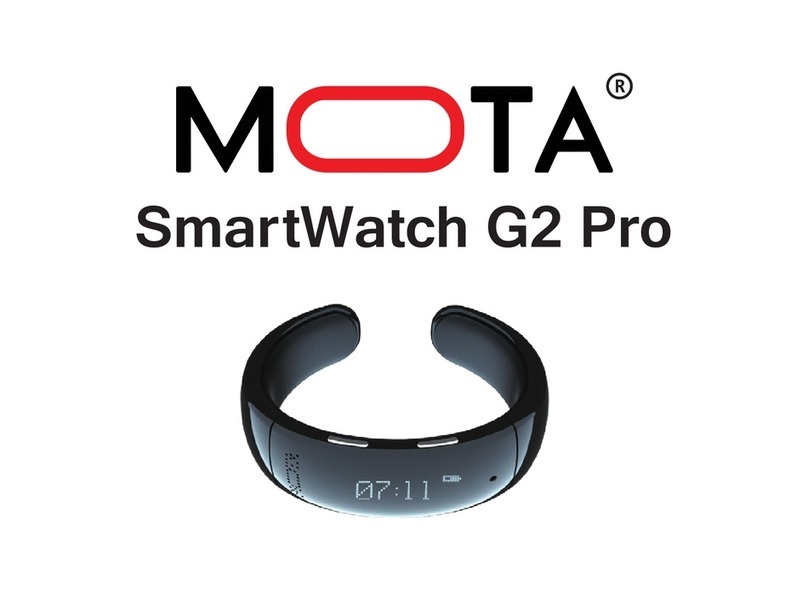 MOTA SmartWatch G2 Pro quick start guide