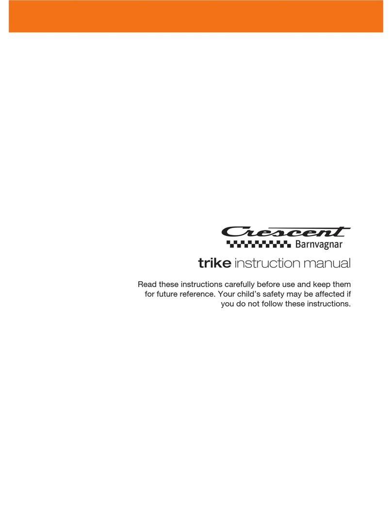 Crescent trike instruction manual