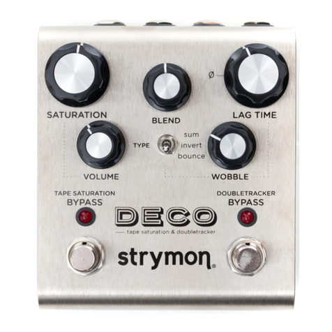 Strymon DECO User manual Strymon DECO User manual