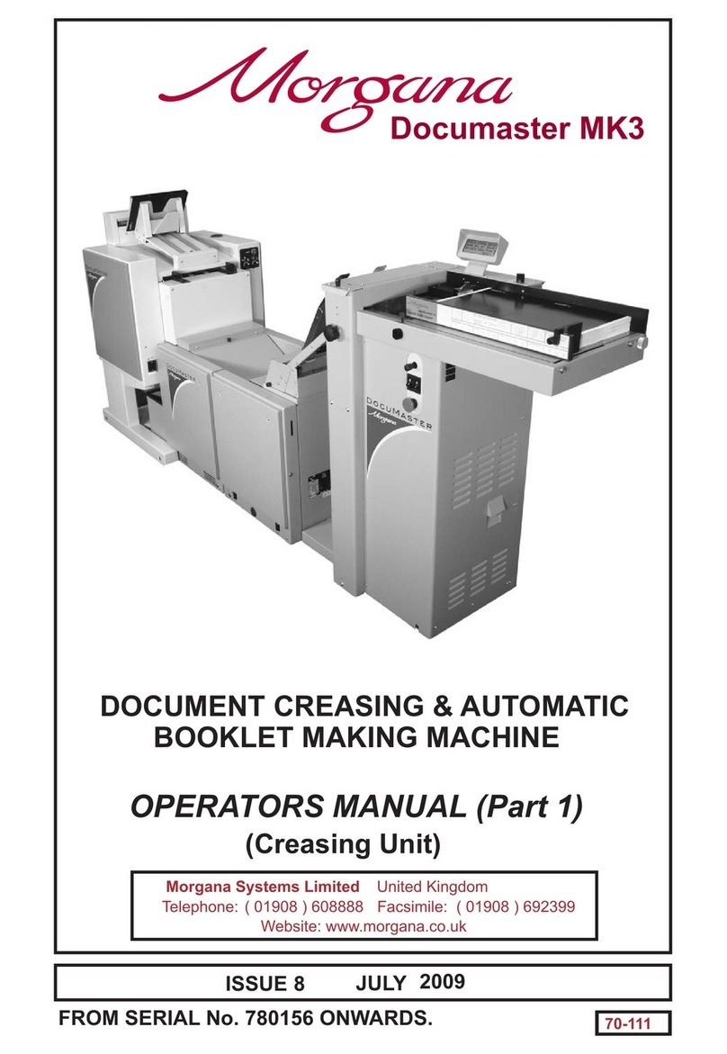 Morgana Documaster MK3 User manual