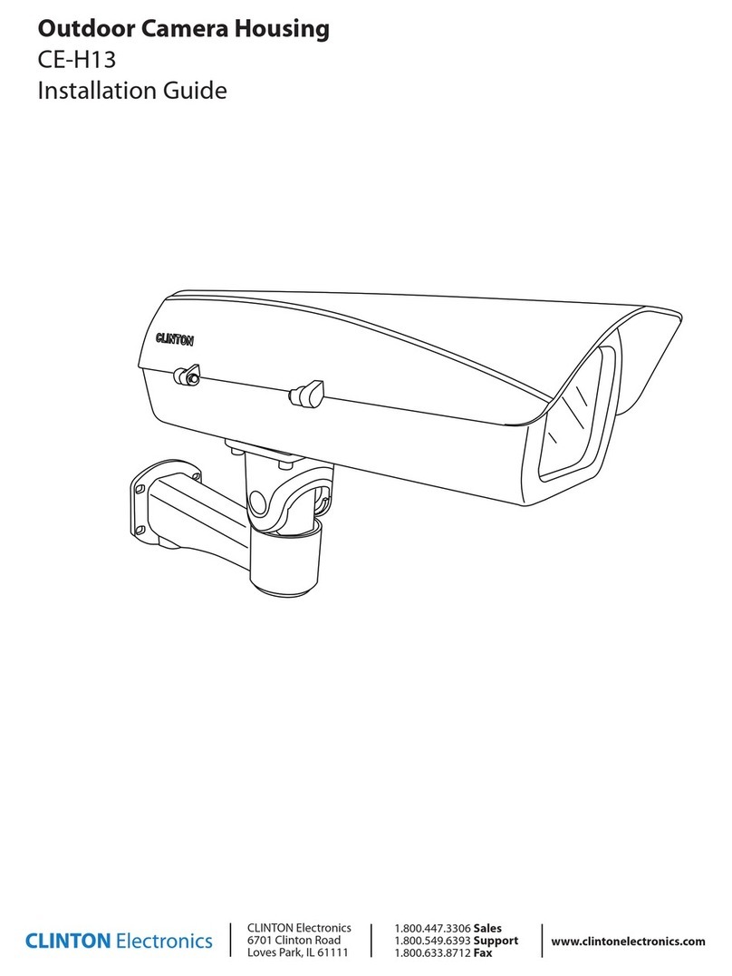Clinton Electronics CE-H13 installation guide