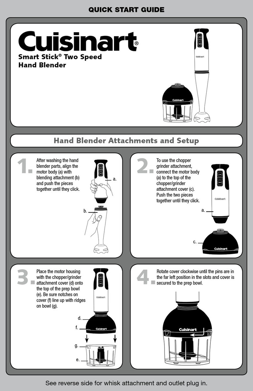 Cuisinart 562775 Smart Stick User manual