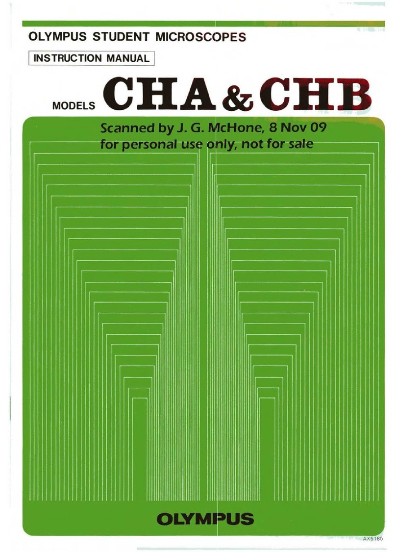 Olympus CHA instruction manual