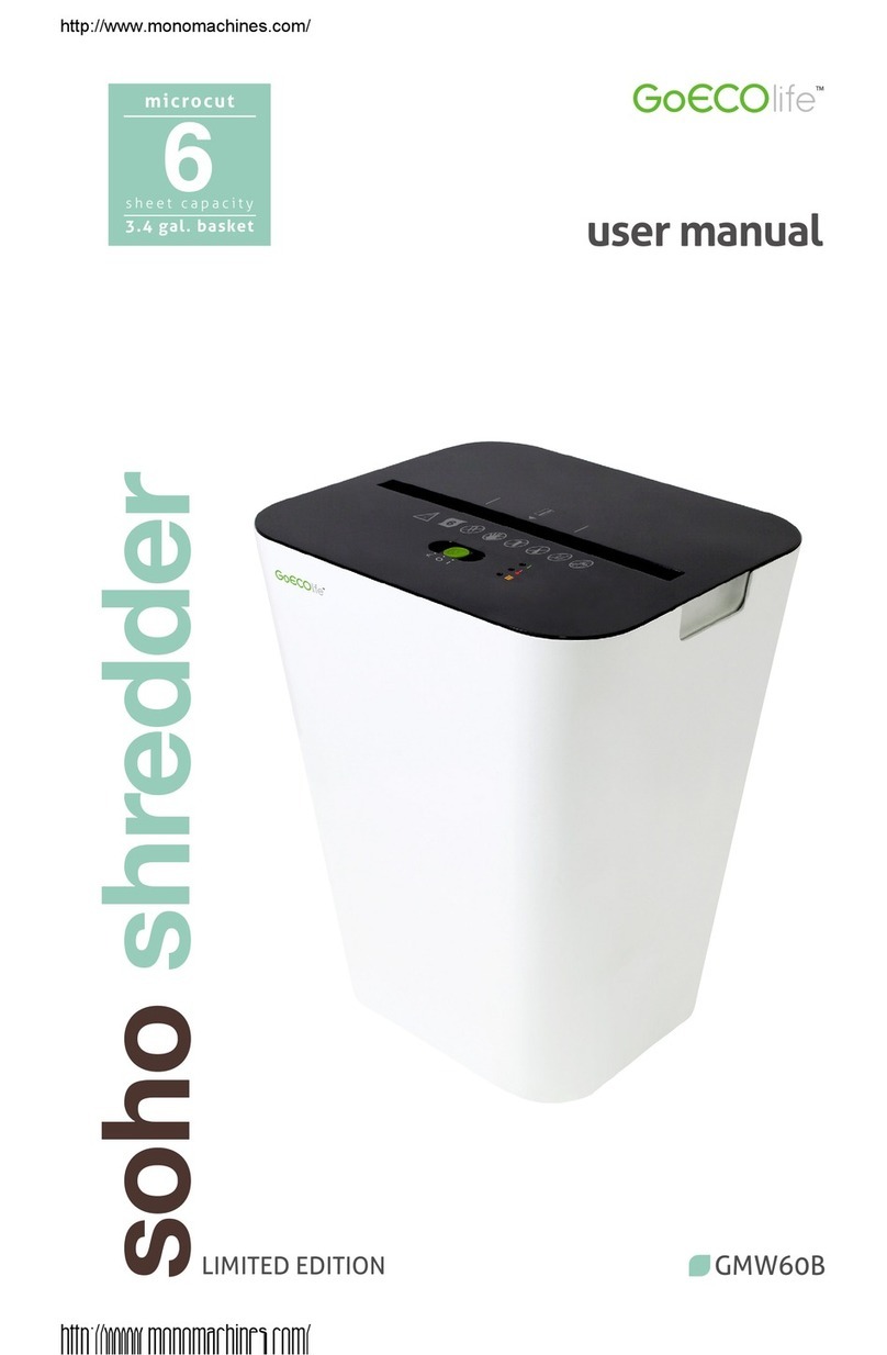 GoECOlife GoECOlife GMW60B user manual