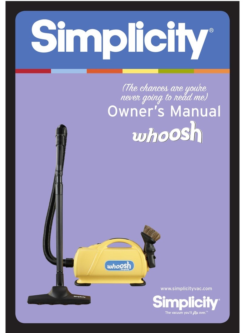 Simplicity Whoosh User manual