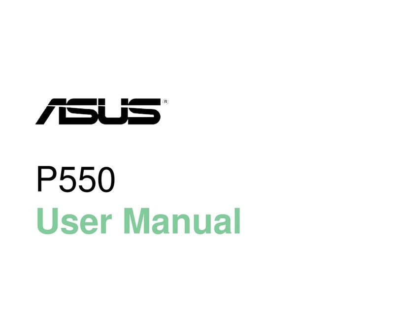 Asus P550 User manual