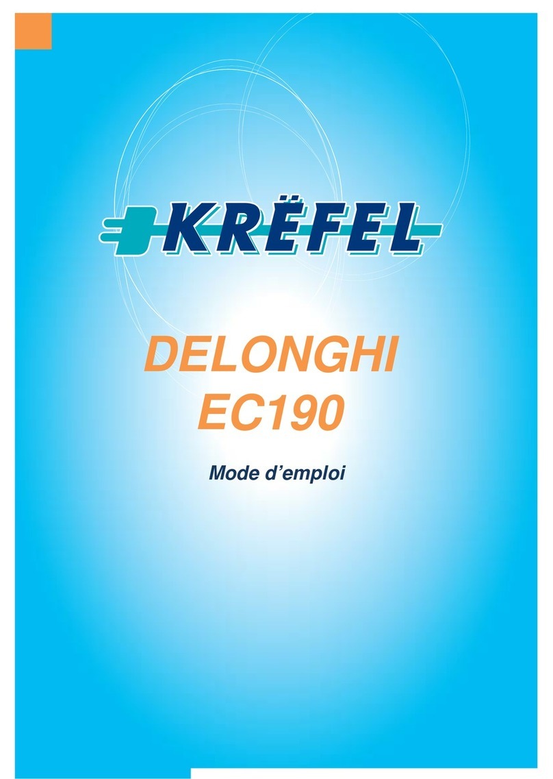 DeLonghi EC190 Assembly instructions