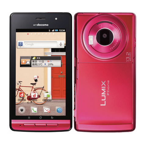 Docomo Lumix P-02D User manual
