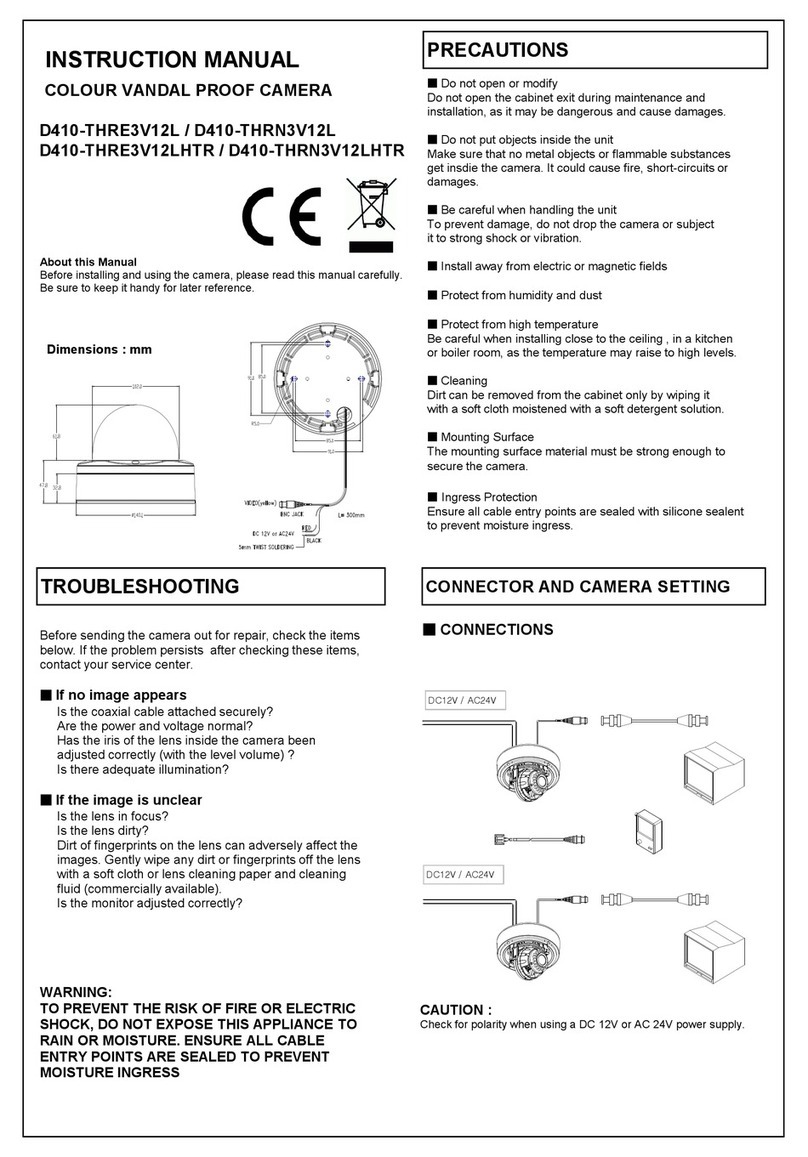 DeView D410-THRE3V12L User manual