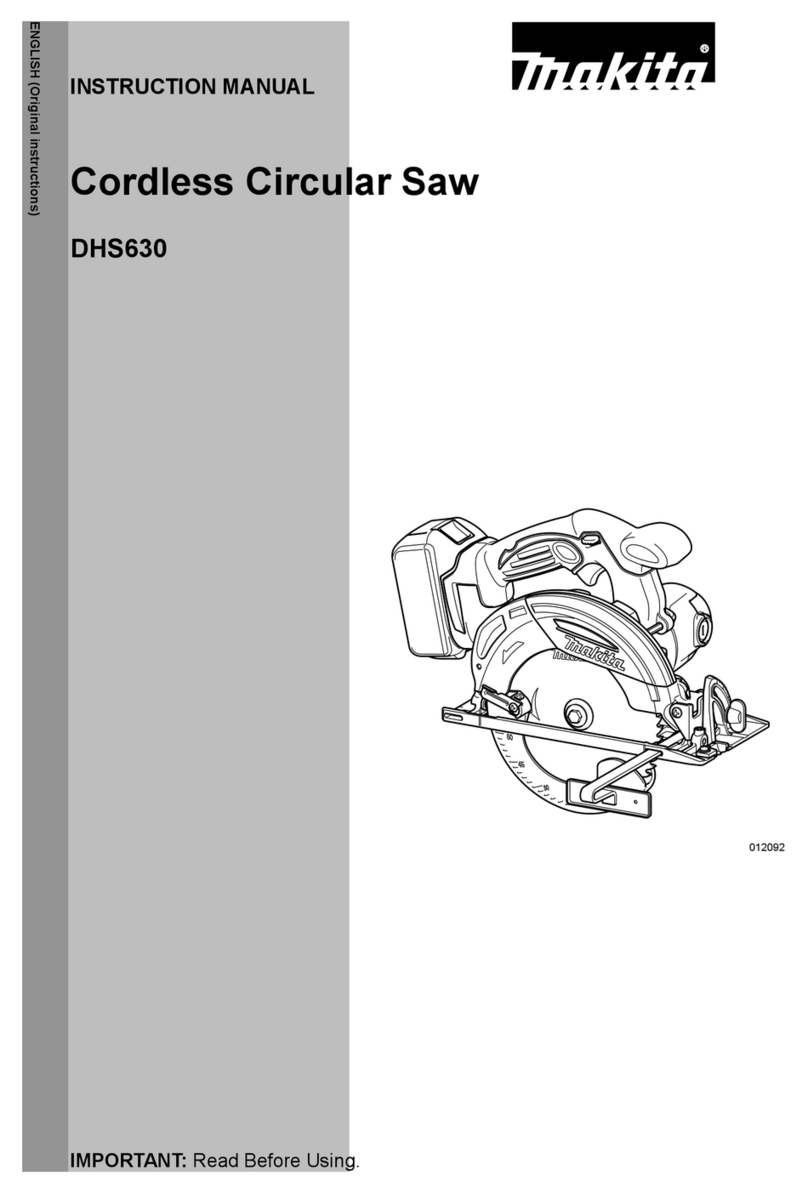 Makita DHS630 instruction manual