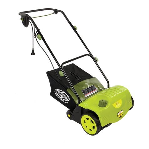 sunjoe AJ800E Operator's manual