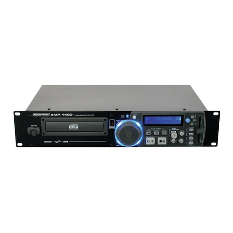 Omnitronic XMP-1400 User manual