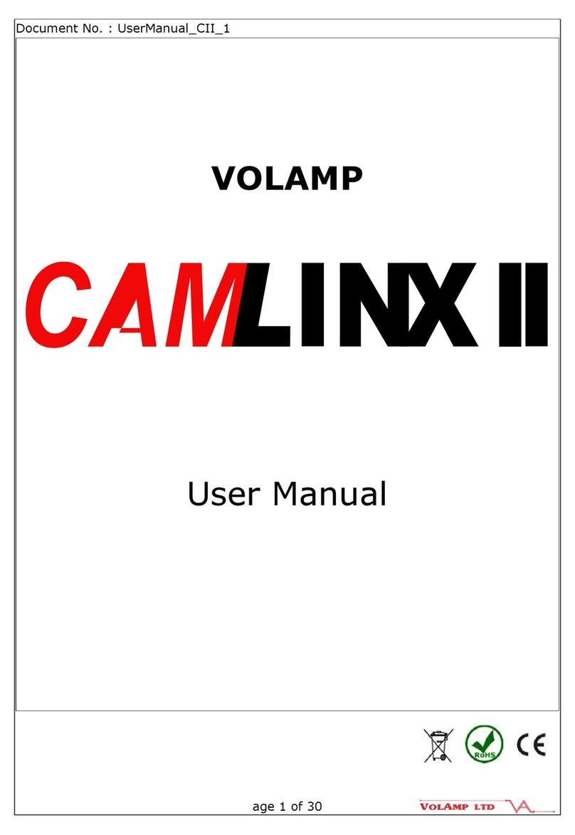 VOLAMP CamLinx II user manual