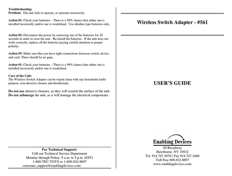 Enabling Devices 561 user guide Enabling Devices 561 user guide