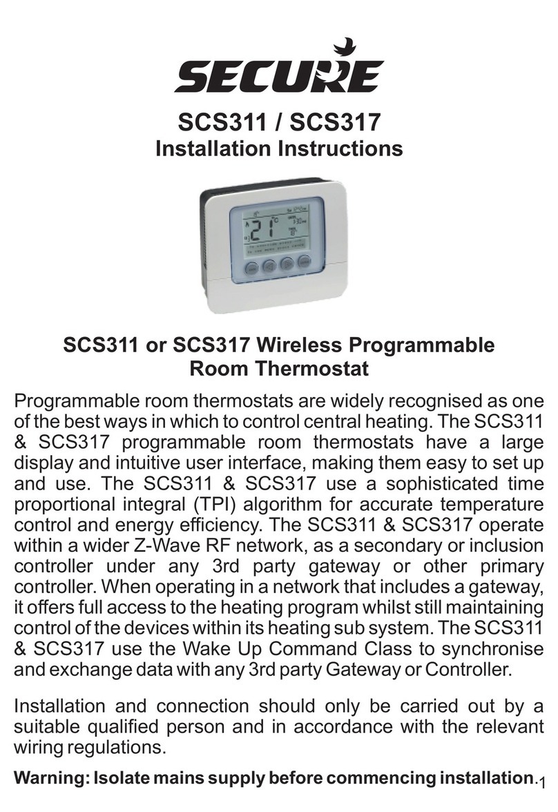 Secure SCS311 User manual