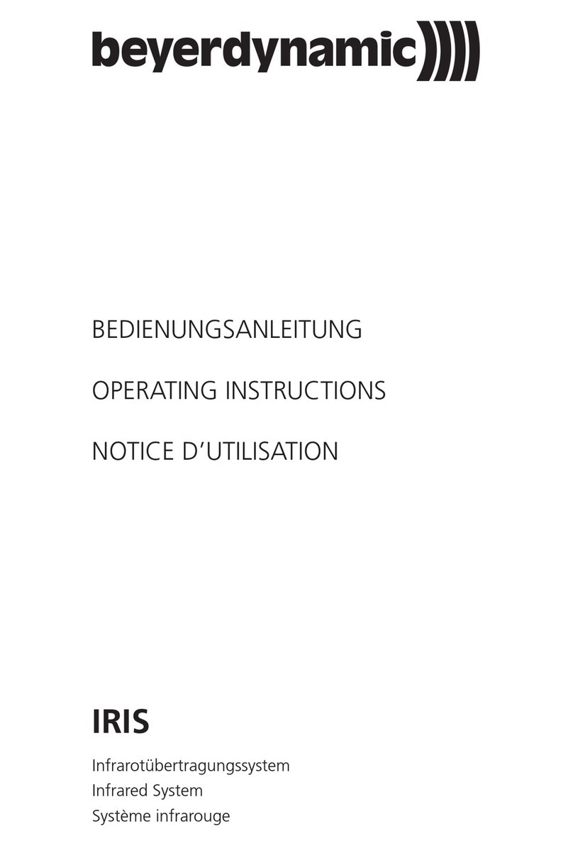 Beyerdynamic IRIS operating instructions