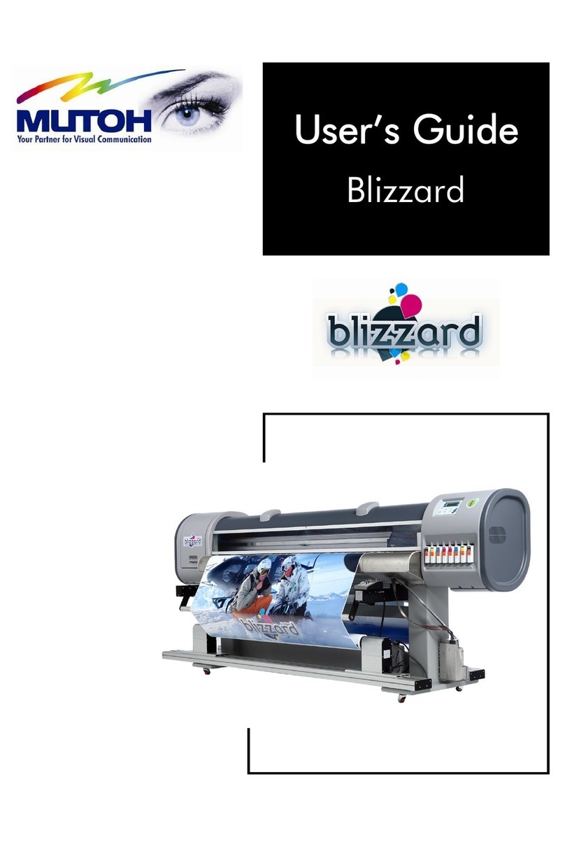 MUTOH Blizzard User manual