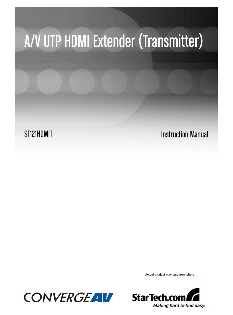 StarTech.com ST121HDMIT instruction manual
