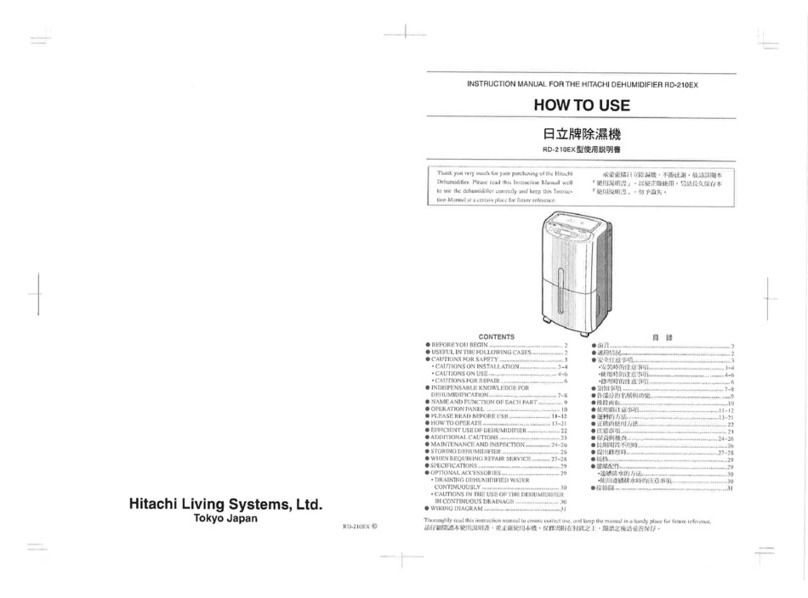 Hitachi RD-21OEX instruction manual