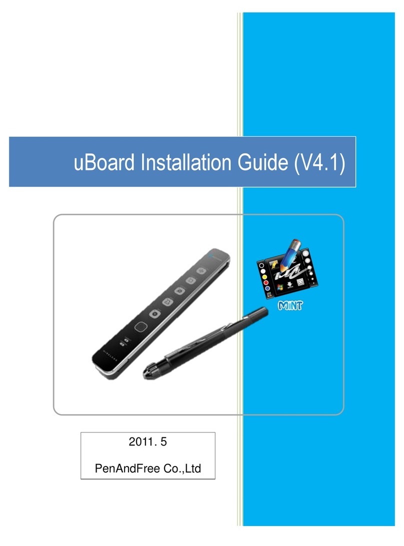 PENANDFREE uBoard installation guide PENANDFREE uBoard installation guide