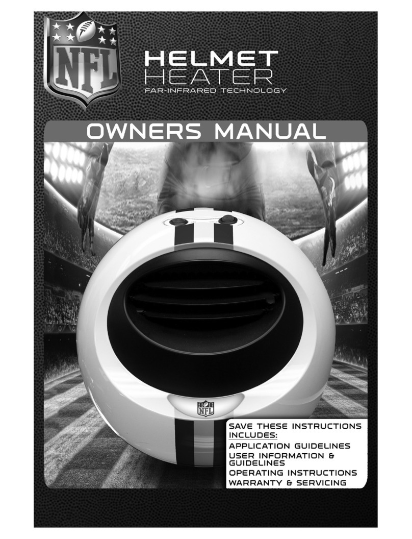 NFL Helmet owner's manual