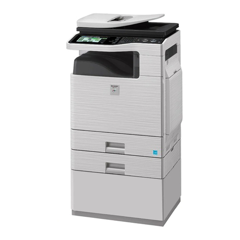 Sharp MX-C312 User manual