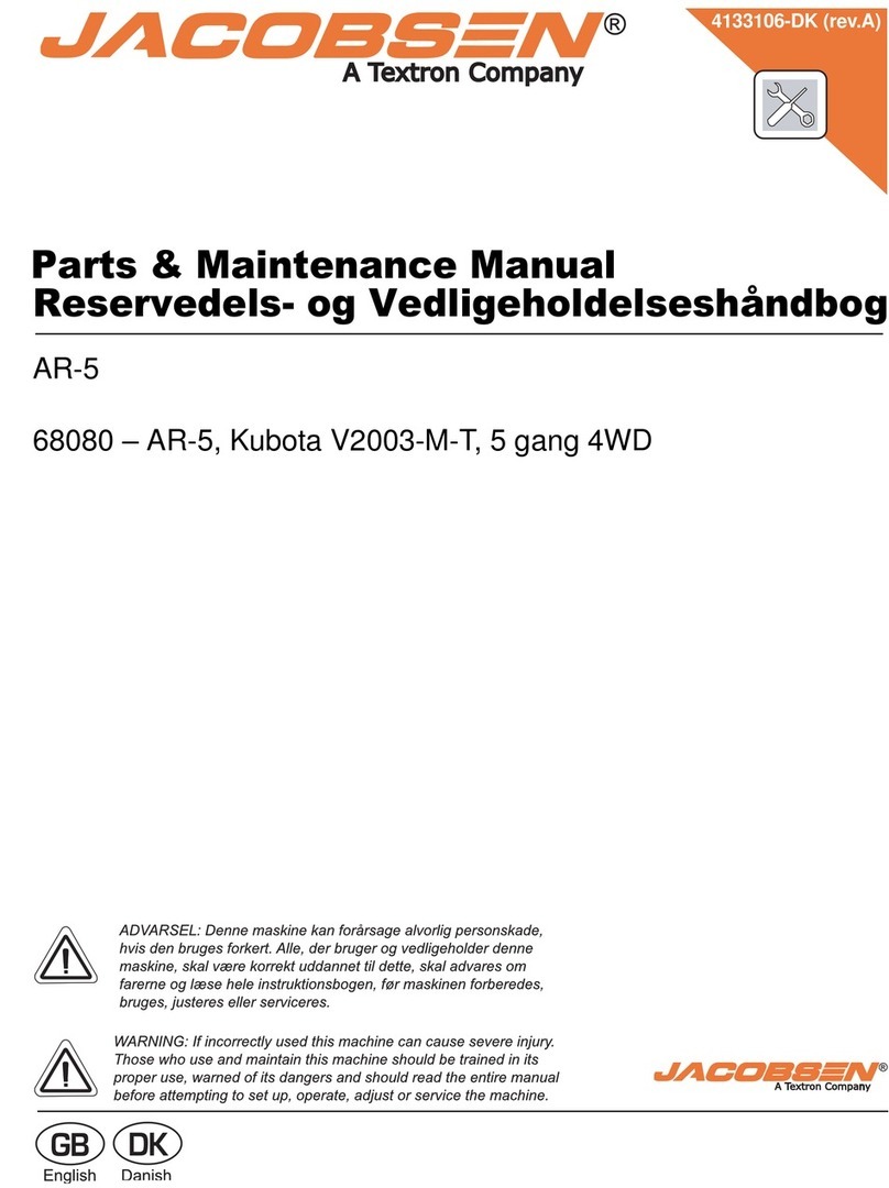 Jacobsen AR-5 User manual