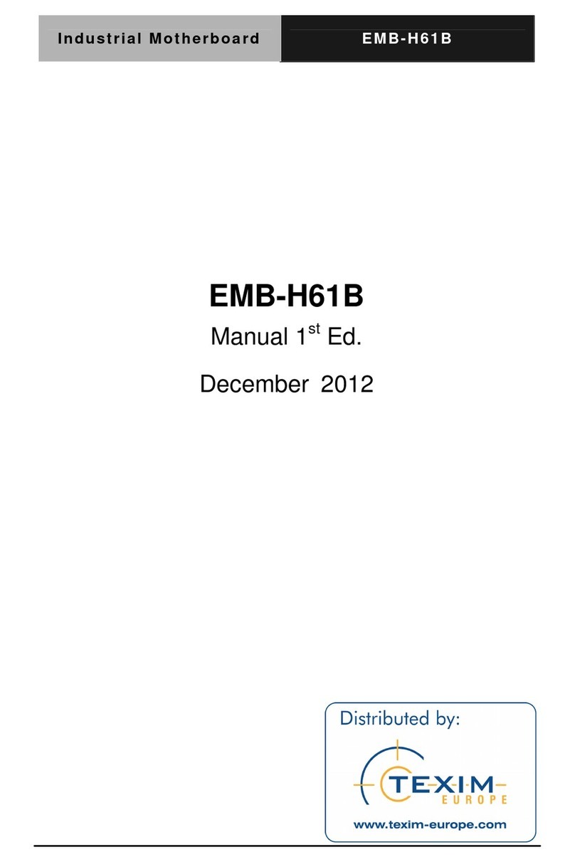 Aaeon EMB-H61B User manual Aaeon EMB-H61B User manual