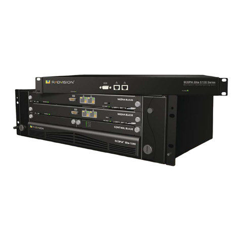 RADVision SCOPIA Elite 5000 Series MCU User manual RADVision SCOPIA Elite 5000 Series MCU User manual