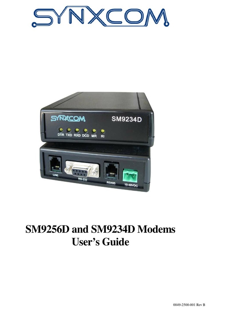 Synxcom SM9256D user guide