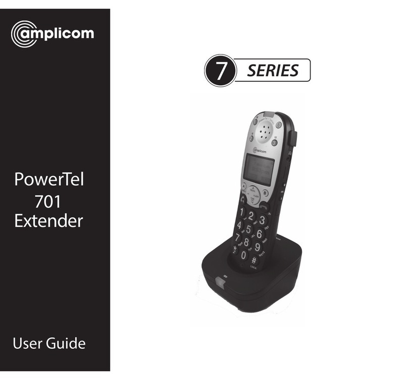Amplicom PowerTel 701 Extender User manual