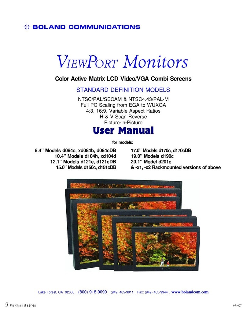 Boland ViewPort d084c user manual