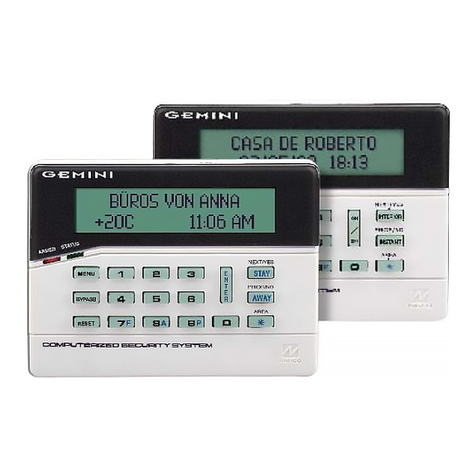 NAPCO Gemini GEM-P1664EX Programming r instructions NAPCO Gemini GEM-P1664EX Programming r instructions