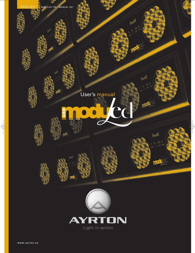 Ayrton MODULED 150 user manual