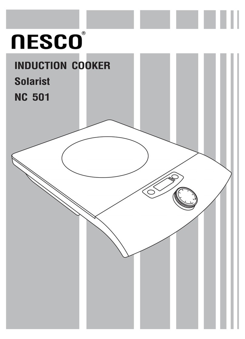 Nesco Solarist NC 501 User manual