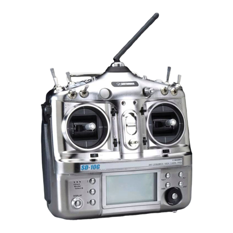 AIRTRONICS SD-10G Aero Setup guide