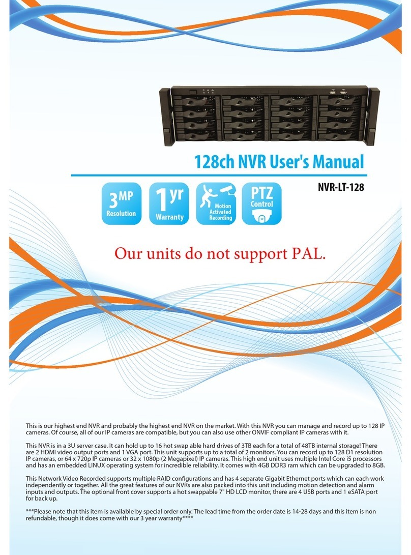Security Camera King NVR-LT-128 user manual