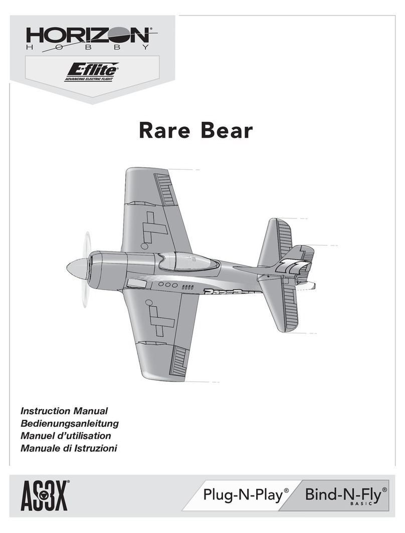 Horizon Hobby Rare Bear instruction manual