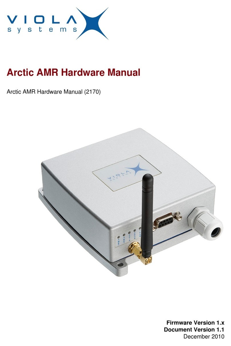 Viola Systems Arctic AMR Hardware manual
