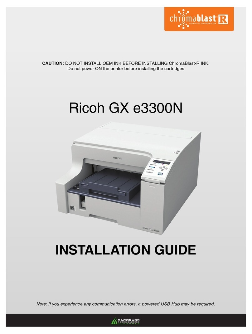 Ricoh GXe3300N User manual