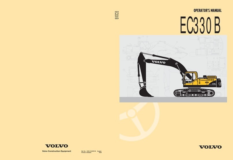 Volvo EC330B Operator's manual