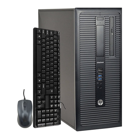 HP EliteDesk 800 G1 Tower User manual