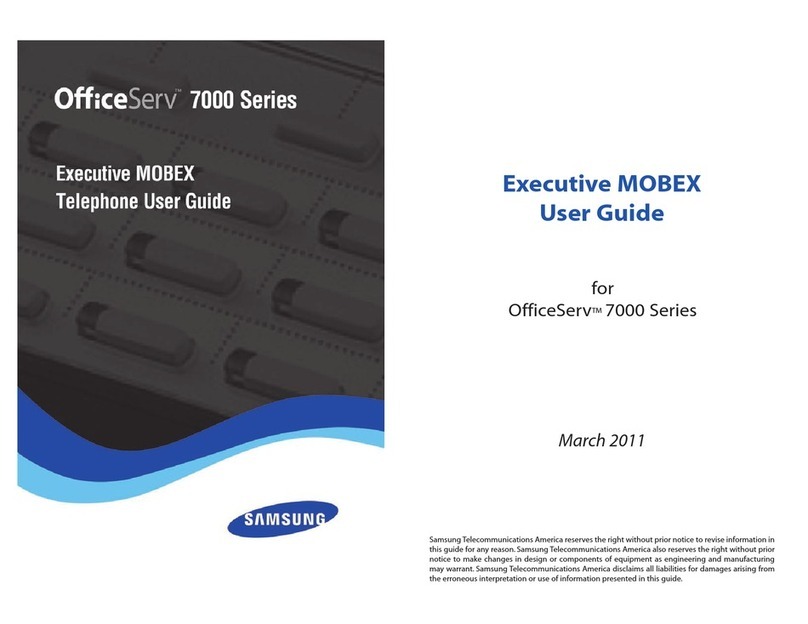 Samsung Executive MOBEX user guide
