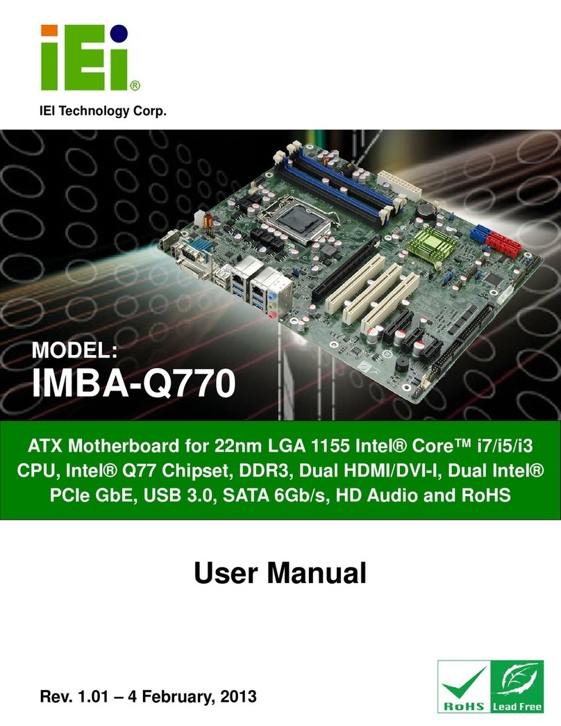 IEI Technology IMBA-Q770 User manual IEI Technology IMBA-Q770 User manual