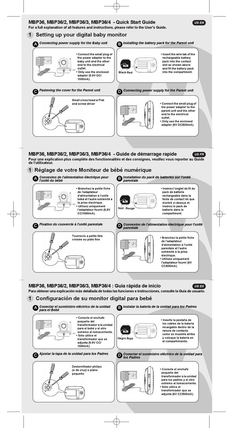 Motorola MBP36 User manual