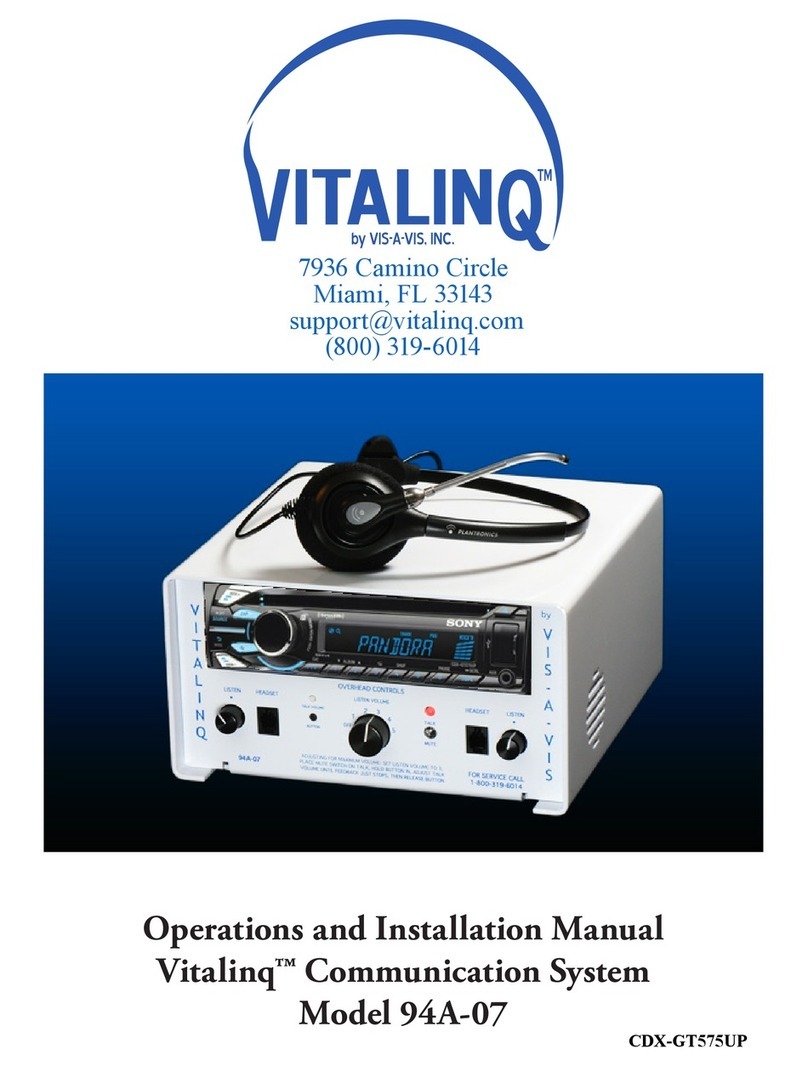 Vitalinq 94A-07 Specification sheet